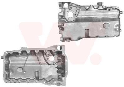 Піддон, масляний картера двигуна VAG 2.0 TFSi +Sensor Hole (вир-во Wan Wezel) Van Wezel 0334070