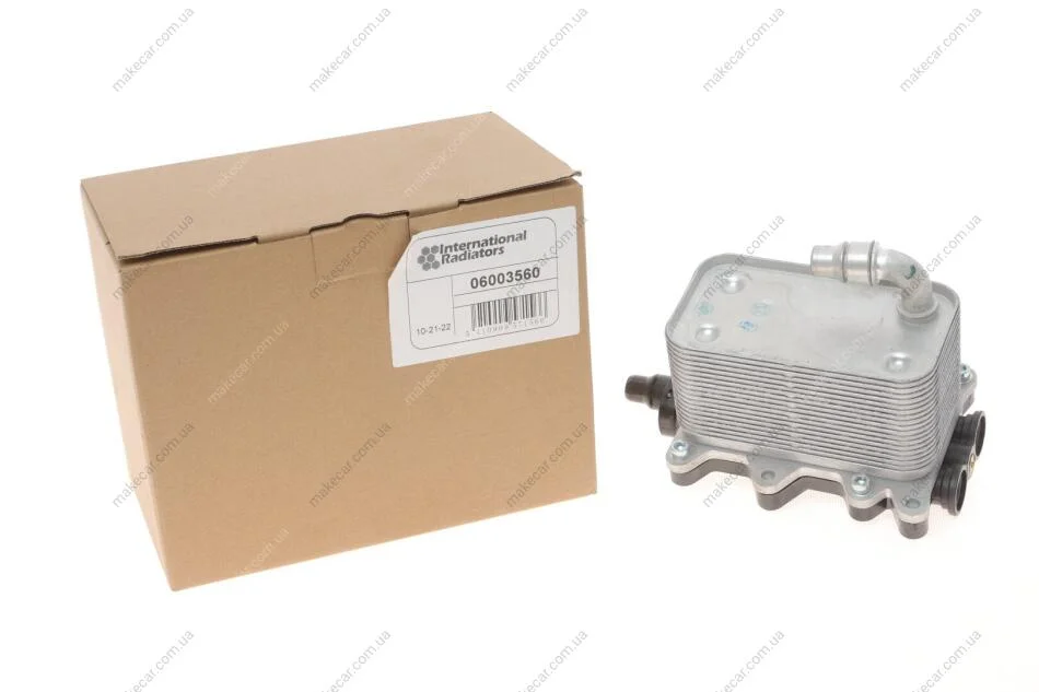 <strong>Радіатор масляний BMW E60/E65 AT (вир-во) Van Wezel 06003560 (фото 1)</strong>