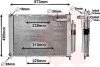 <strong>Радіатор кондиціонера NISSAN MICRA 2/03>11 K12 Van Wezel 1300M370 (фото 1)</strong>