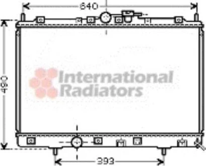 Радіатор охолодження MITSUBISHI PAJERO PININ 3/99>07 (вир-во) для Mitsubishi Van Wezel 32002169 фото товара