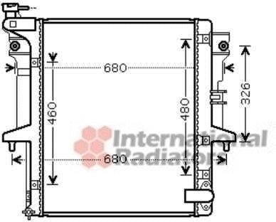 Радіатор Van Wezel 32002202 фото товару