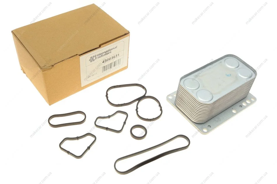 <strong>Радіатор масляний Nissan/Opel/Renault (вир-во) Van Wezel 43003631 (фото 1)</strong>