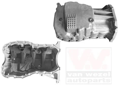 <strong>Піддон, масляний картера двигуна RENAULT 1.4/1,6 16V K4J/K4M (вир-во Wan Wezel) Van Wezel 4341073 (фото 1)</strong>