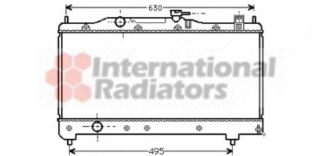 Радіатор AVENSIS 16/18 MT 98-00 Van Wezel 53002237 фото товара