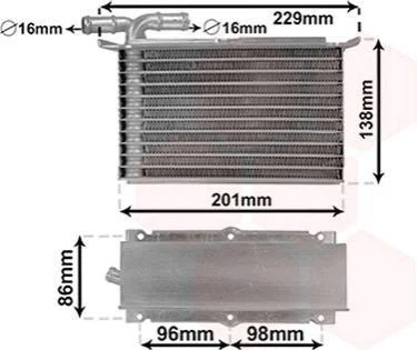 <strong>Інтеркулер AUDI A3/GOLV VI 1.2 TSi (вир-во) Van Wezel 58014703 (фото 1)</strong>