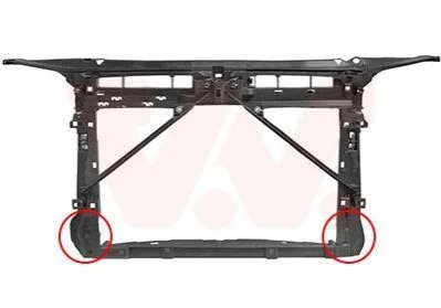 <strong>Панель передня SKODA OCTAVIA 12 > 20 (вир-во) Van Wezel 7624678 (фото 1)</strong>