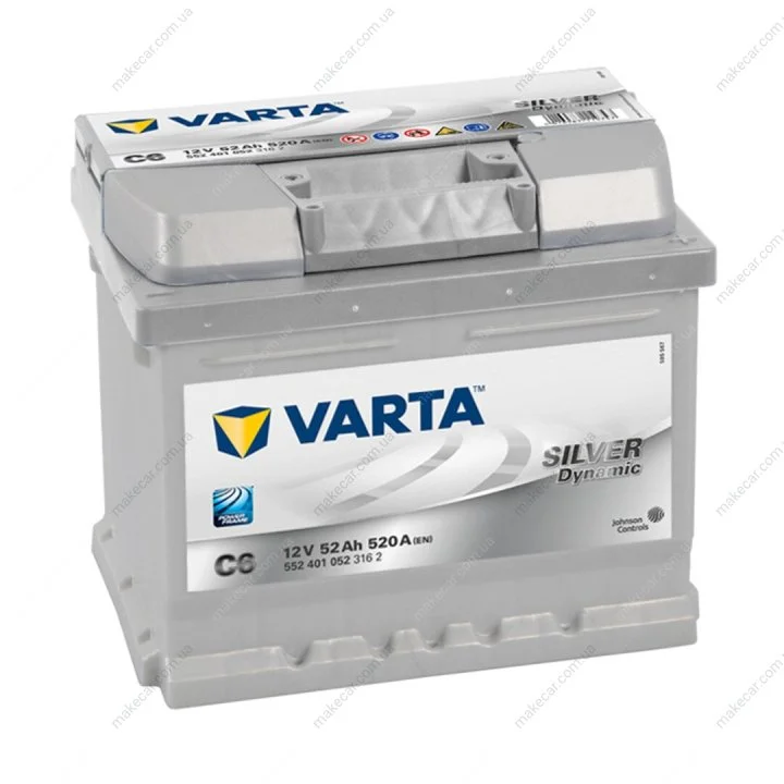 <strong>Акумулятор - VARTA 552401052 (фото 1)</strong>