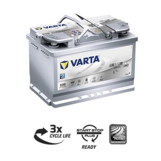 Аккумулятор - VARTA 570901076 фото товара