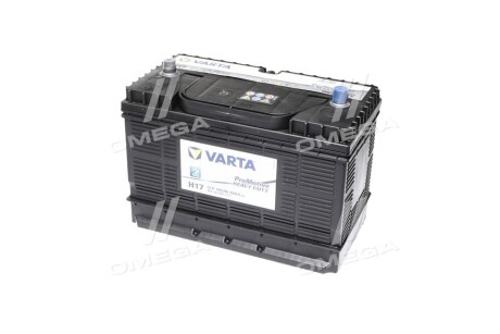 Акумулятор 105Ah-12v PM Black(H17) (330х172х240), L,EN800 клеми по центру VARTA 605 102 080 фото товару