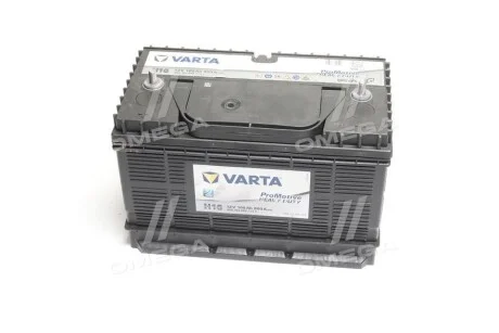 Акумулятор 105Ah-12v PM Black(H16) (330x172x240),L,EN800 клеми тонкі по центру для VARTA 605 103 080 фото товара