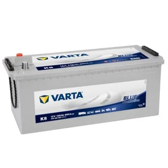 Акумулятор 140Ah-12v PM Blue(K8) (513x189x223),полярність зворотна (3),EN800 для VARTA 640 400 080 фото товару