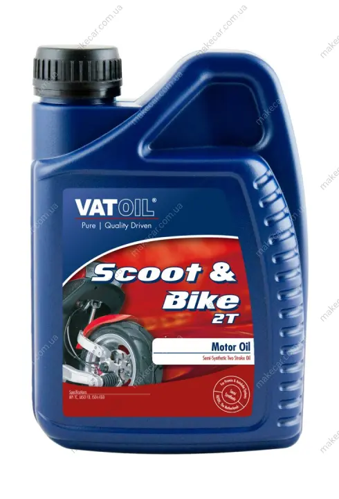 <strong>Мото олива Vatoil Scoot & Bike 2T / 1л. / (API TC, JASO FD) VATOIL 50236 (фото 1)</strong>