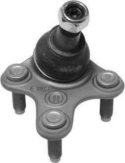 Кульова опора права VW PASSAT B7 10-15, Tiguan 16-, PASSAT B6 05-10, Passat CC 08-16; AUDI A3 03-12, A3 12-22, Q2 16-, Q3 18-; SKODA Octavia A7 13-19, Karoq 17-, Kodiaq 17-, Superb 15-; SEAT Leon 05-12, Leon 12-20, Ateca 16-, Alhambra 10-22 для VEMA 22852 фото товару