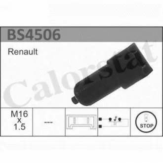 RENAULT Выключатель STOP-сигналов (под педаль) 85- для VERNET BS4506 фото товара
