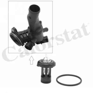 <strong>Термостат системи охолодження (87°C) SEAT IBIZA IV, IBIZA IV SC, IBIZA IV ST, IBIZA IV/HATCHBACK SKODA FABIA II, ROOMSTER, ROOMSTER PRAKTIK VW POLO V 1.2D 10.09-05.15 VERNET THK7271.87J (фото 1)</strong>