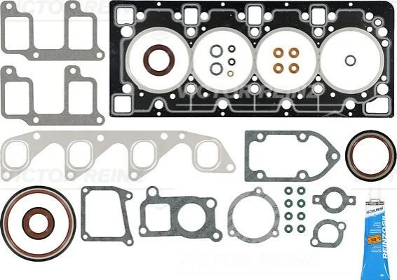 <strong>Комплект прокладок двигуна CITROEN/PEUGEOT Jumper,Boxer 2,5D 94-02 VICTOR REINZ 013411001 (фото 1)</strong>