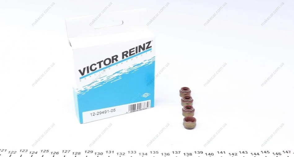 <strong>Сальник клапана (впуск/випуск) (к-кт на 1 циліндр) VICTOR REINZ 122949105 (фото 1)</strong>