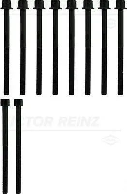 <strong>Комплект болтів з головкою системи TORX з чорного металу VICTOR REINZ 14-10882-02 (фото 1)</strong>