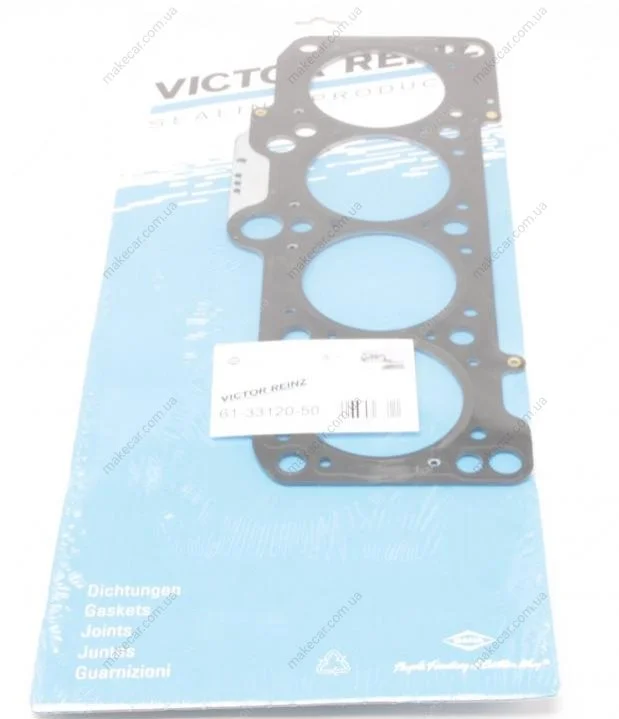 <strong>Прокладка головки 1.9TDI/SDI Caddy 96-04/Golf 94-99/Passat 94-01 (3мітки) VICTOR REINZ 61-33120-50 (фото 1)</strong>