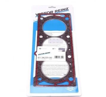 Прокладка головки блока арамідна для Saab, Opel, Vauxhall VICTOR REINZ 61-34220-00 фото товару