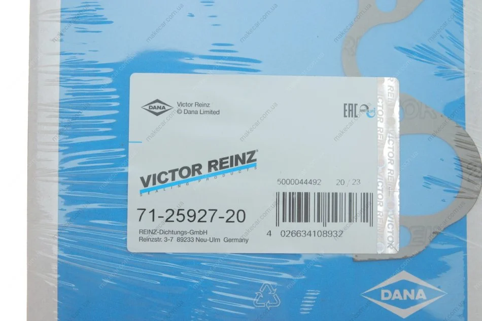<strong>Прокладка колектора двигуна арамідна VICTOR REINZ 71-25927-20 (фото 1)</strong>