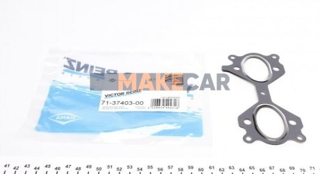 Прокладка коллектора выпуск BMW 3/5/7/X3/X5 3.0 D 02- VICTOR REINZ 71-37403-00 (фото 1)