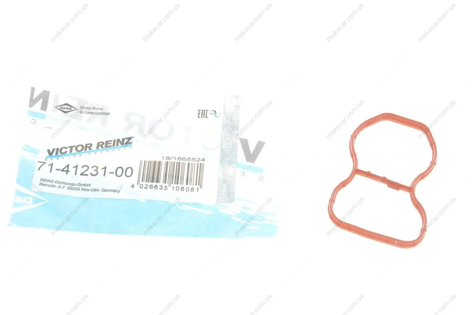 <strong>Прокладка колектора двигуна гумова VICTOR REINZ 71-41231-00 (фото 1)</strong>