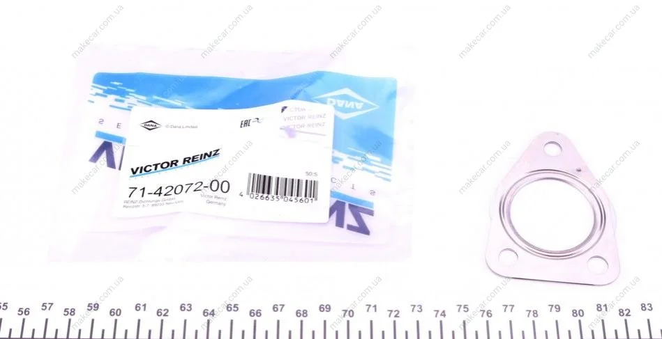 <strong>Прокладка труби вихлопної Fiat Ducato/Doblo 2.0D M VICTOR REINZ 714207200 (фото 1)</strong>