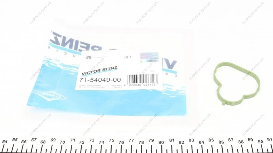 <strong>Прокладка колектора двигуна гумова VICTOR REINZ 71-54049-00 (фото 1)</strong>