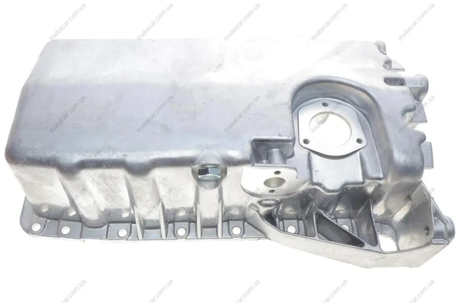 <strong>Піддон масляний з отвором (алюмінієвий)) Skoda Octavia (97-11)/VW Golf (96-03),Polo (05-10) VIKA 11030039501 (фото 1)</strong>