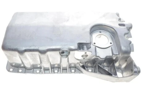 Піддон масляний з отвором (алюмінієвий)) Skoda Octavia (97-11)/VW Golf (96-03),Polo (05-10) для Audi, Volkswagen, Seat, Skoda VIKA 11030039501 фото товару