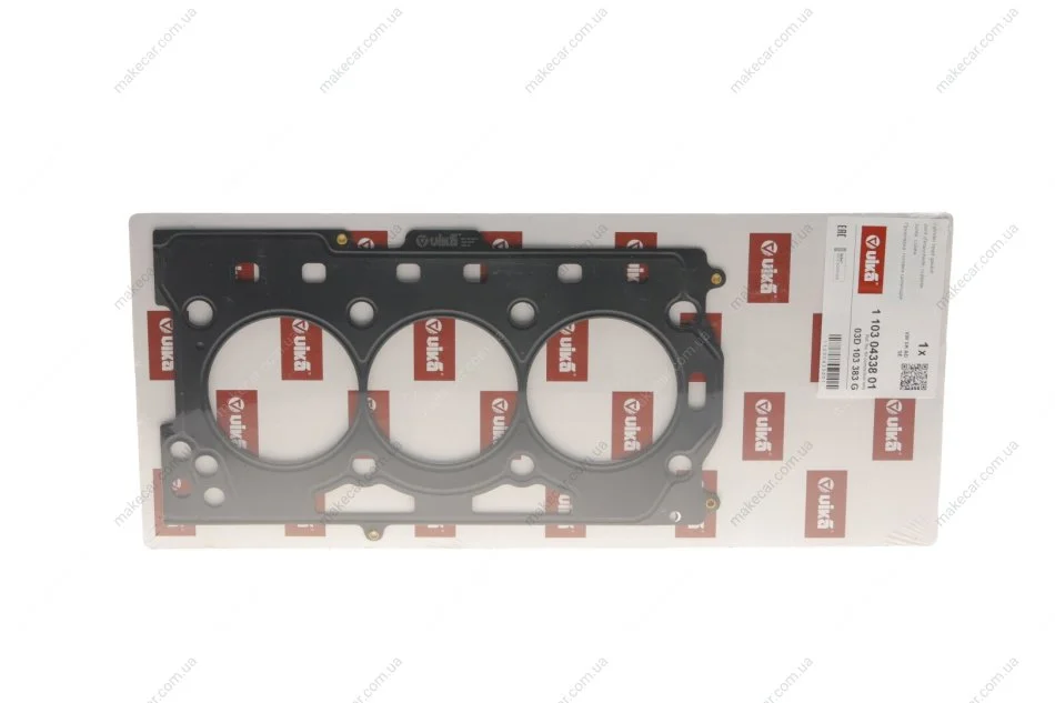 <strong>Прокладка головки металева 1,2L Skoda Fabia (01-07)/VW Polo (02-09) vika VIKA 11030433801 (фото 1)</strong>