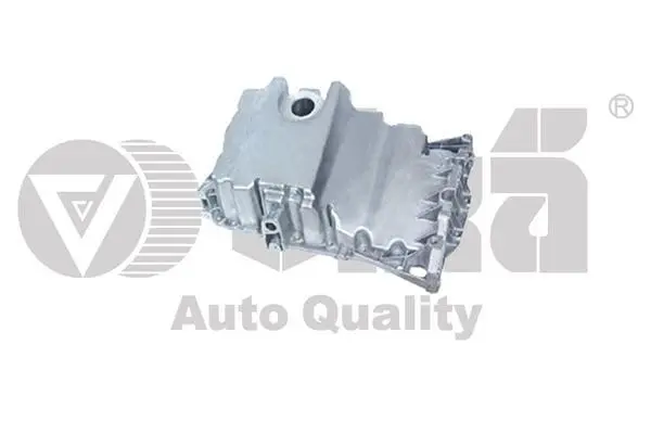 <strong>Піддон масляний з отвором для зливу олії (алюміній) Audi A4, A6 2.0 (05-) VIKA 11031541301 (фото 1)</strong>