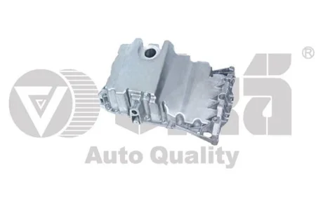 Піддон масляний з отвором для зливу олії (алюміній) Audi A4, A6 2.0 (05-) для VIKA 11031541301 фото товару