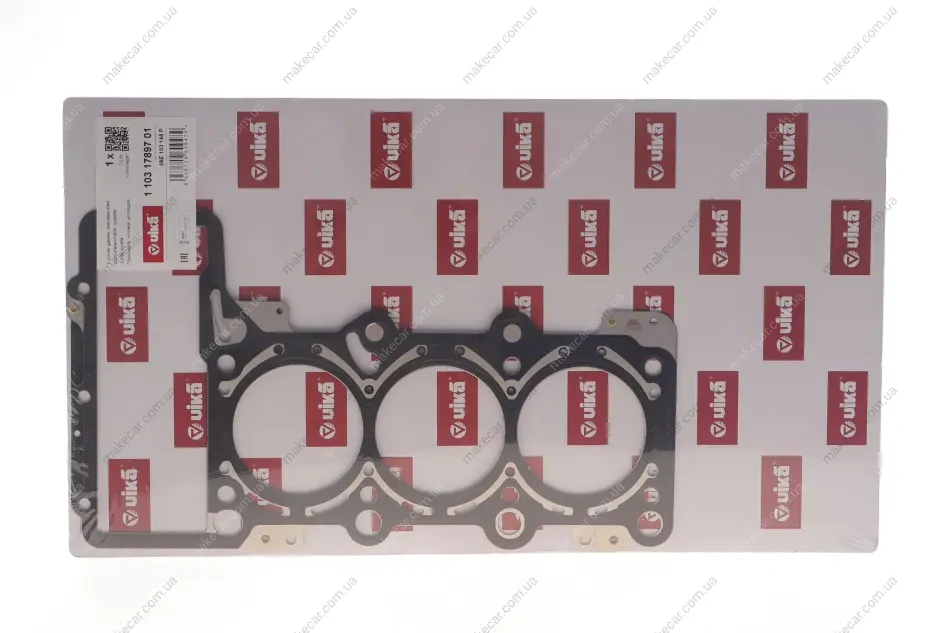 <strong>Прокладка головки блоку металева Audi A6 (05-08) 2.4L mot.BDW vika VIKA 11031789701 (фото 1)</strong>
