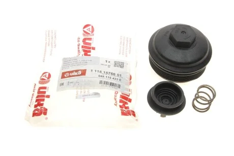Кришка масляного фільтра для Volkswagen, Seat, Audi, Skoda, Mitsubishi VIKA 11151576601 фото товару