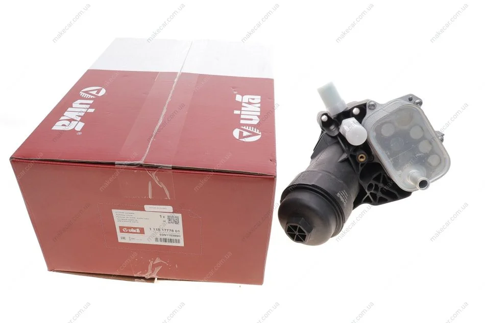 <strong>Корпус масляного фільтра з радіатором 2,0D Audi A4 (07-15),A6 (12-),Q5 (09-) vika VIKA 11151777801 (фото 1)</strong>
