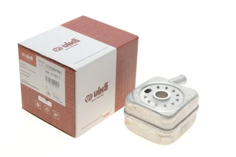 Радіатор оливний для Volkswagen, Audi, Seat, Skoda VIKA 11170067601 фото товару