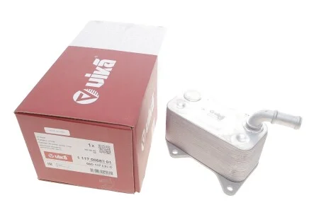 Радіатор оливний для Volkswagen, Audi, Skoda, Seat VIKA 11170068201 фото товару