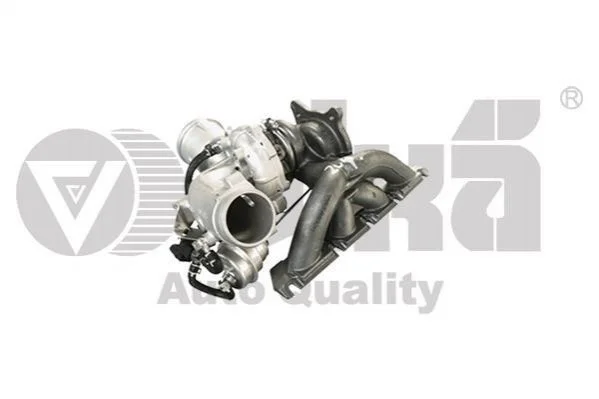 <strong>Колектор випускний з турбіною 2,0 Audi A4 (04-08,06-09),A6 (05-11),Q5 (08-) VIKA 11451013101 (фото 1)</strong>