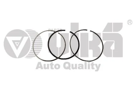 Комплект поршневих кілець (на двз) VAG 1.8,2.0,2.5 (04-18) для Audi, Volkswagen, Skoda, Seat VIKA 11981542801 фото товару