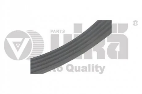 Ремінь поліклінової 6PK1050 для Volkswagen, Skoda, Seat, Audi VIKA 19030600001 фото товару