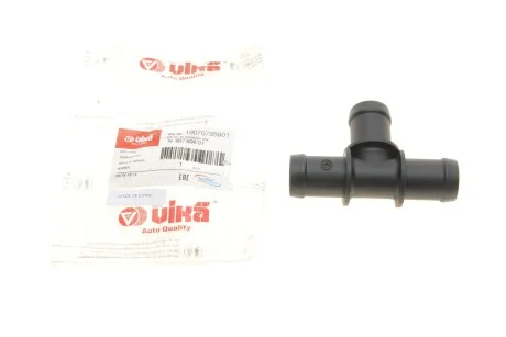 Фланець системи охолодження Skoda Octavia (04-13)/VW Crafter (17-),Golf (04-14),Jetta (06-18),Passat (08-16),Tiguan (08-18),T4 для VIKA 19070795801 фото товару