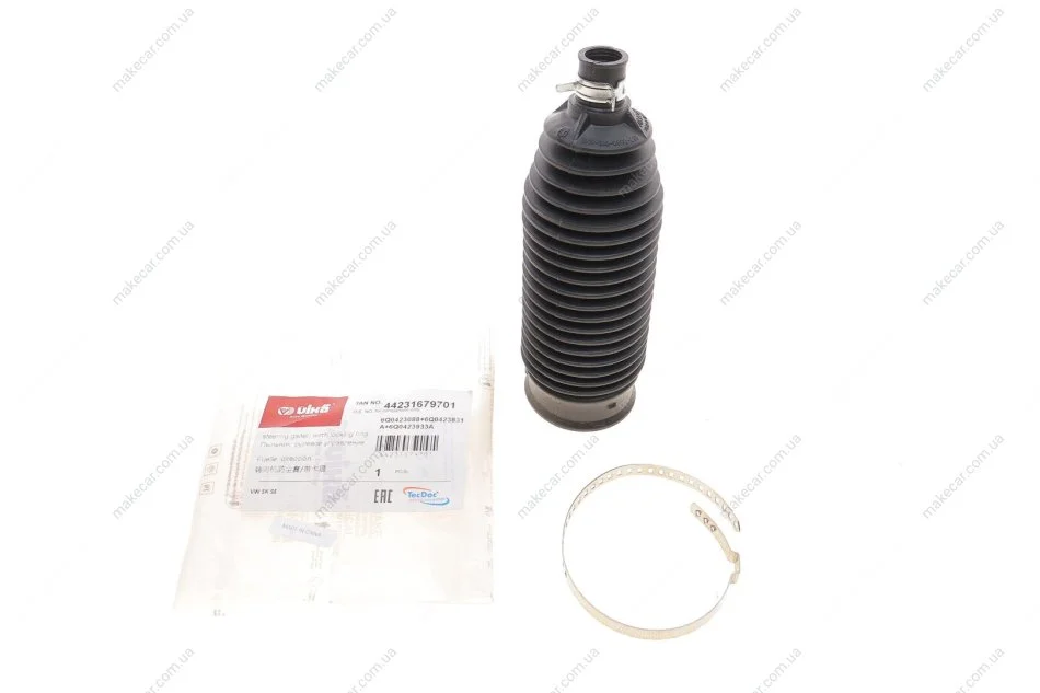 <strong>Пильовик рульової рейки комплект VW Polo/Skoda Fabia/Seat (01-) VIKA 44231679701 (фото 1)</strong>