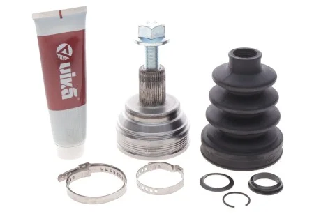 ШРУС зовнішній (комплект) (30/36 зуб) Skoda Octavia (04-13)/VW Golf (03-08,08-12)/Seat Leon (06-),Toledo (06-09) для Seat, Volkswagen, Skoda VIKA 44981770801 фото товару