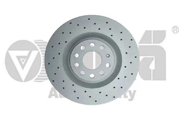 <strong>Диск гальмівний передній перфорований (Geomet) Skoda Superb (08-13)/VW Golf (0 VIKA 66151717001 (фото 1)</strong>