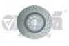 <strong>Диск гальмівний передній перфорований (Geomet) Skoda Superb (08-13)/VW Golf (0 VIKA 66151717001 (фото 1)</strong>