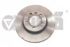 <strong>Диск гальмівний передній 279.7*24мм VW T4 (90-03) VIKA 66151728201 (фото 1)</strong>