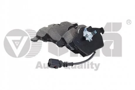Колодки тормозные передние с датчиком износа для Audi, Seat, Skoda, Volkswagen VIKA 66980008801 фото товара