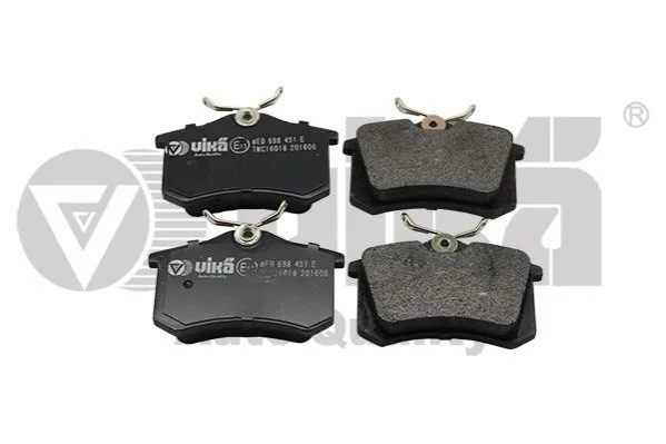 <strong>Колодки задні гальмові без датчика Audi A4 (01-09),A6 (00-05) vika VIKA 66981100701 (фото 1)</strong>